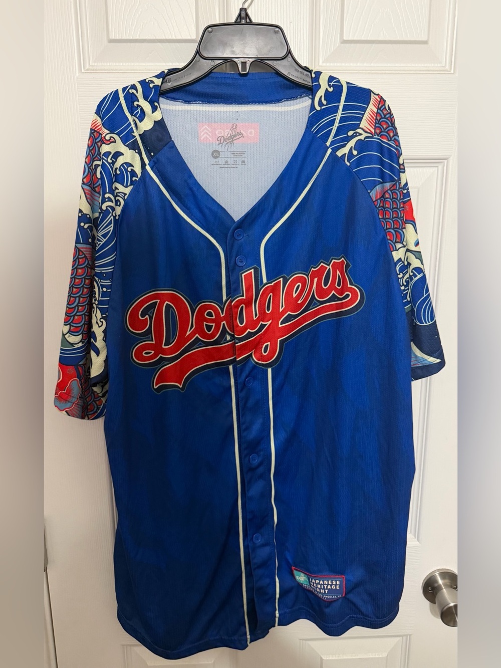 Los Angeles Dodgers Daiso Japan Night 7/2/2024 Japanese Heritage Jersey Size XL
